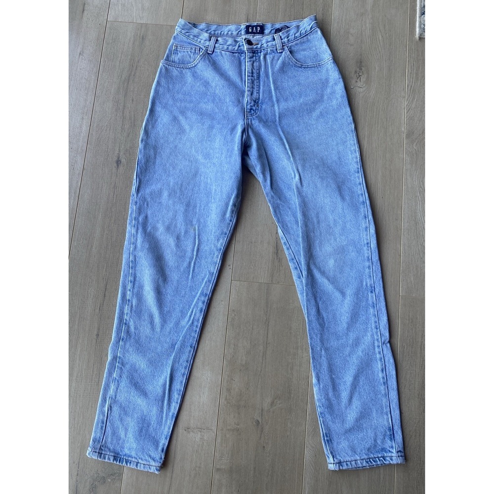 Vintage Gap Easy Fit Jeans Womens Size 13 / 14 Waist 29 Faded Light-wash USA